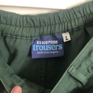 emerald trousers